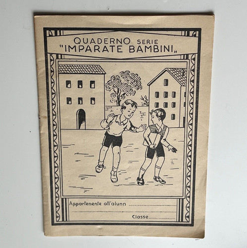 Anni antico quaderno - -,