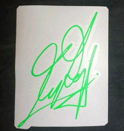Adesivo autografo max biaggi - autografo,