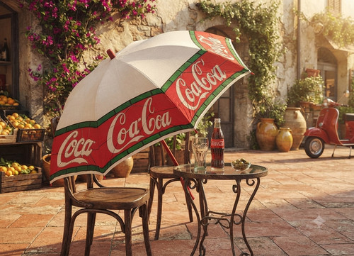 Coca cola ombrello - cola,