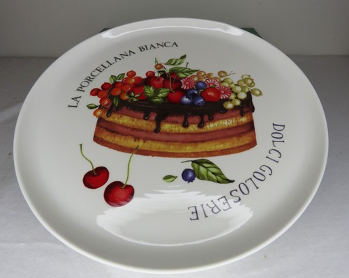 Porcellana bianca piatto - la,