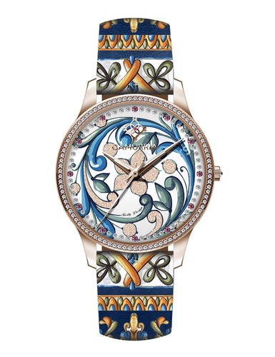Orologio maiolica glamour - orologio,