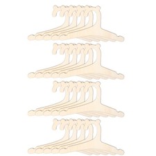 Grucce per Bambini nel Legno, 20 Grucce per Vestiti per Bambini da 9 Pollic9089