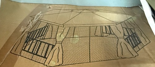Steel hexangular gazebo - hexangular,