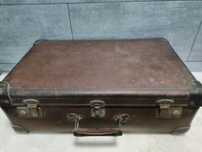 Vintage Leather Suitcase