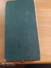 Elegante astuccio vintage vuoto per monete oro