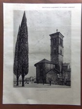 Stampa del 1931 Terni