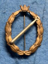 DISTINTIVO BELLICO  “AEROSILURANTI” PRIMO MODELLO RI CLASSE  ARGENTO