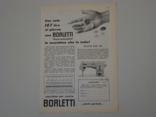 Advertising pubblicità 1958 - pubblicità,