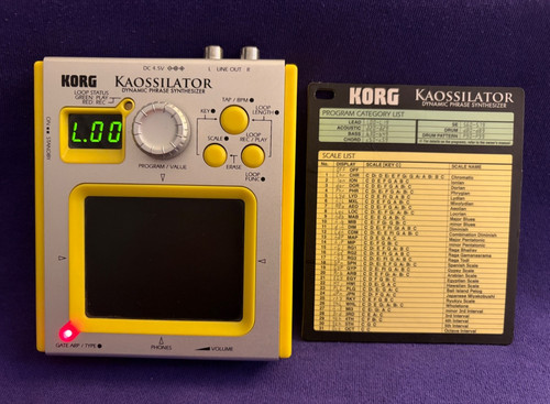 Korg kaossilator - korg,