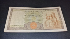 50000 LIRE LEONARDO DA VINCI