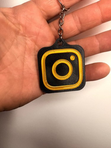 Portachiavi instagram con tag - portachiavi,