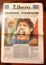 ITALIA CAMPIONE DEL MONDO 2006 CALCIO MONDIALI + POSTER (QUOTIDIANO LIBERO)