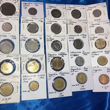 ARGENTINA coins--30different