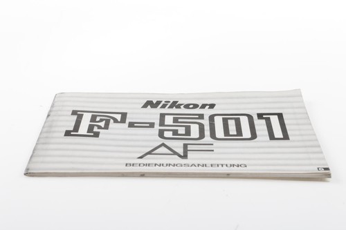 Nikon 501 manuale di - nikon,