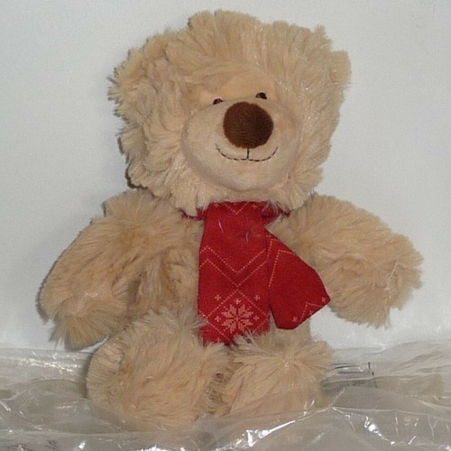 Doudou ours cotton blue - doudou,