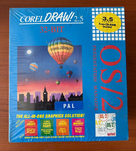 Coreldraw 32bit cd - 32bit, rom