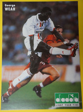 George Weah - AC Milan - Carta