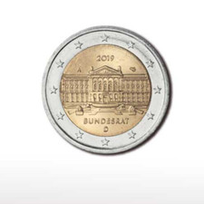 2 Euro Commemorativi Germania 2019 – Bundesrat   Rara