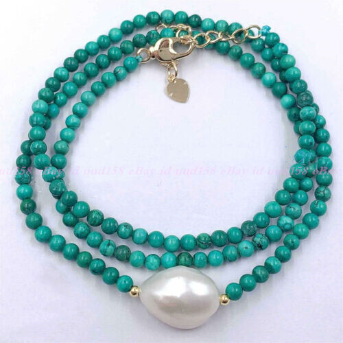 Collana con ciondolo perle