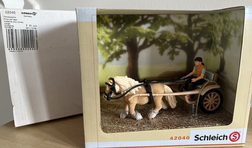 Schleich pony cart 42040 horse - cart,