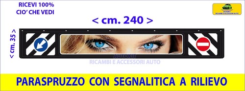 Paraspruzzi camion 240x35 - cm,