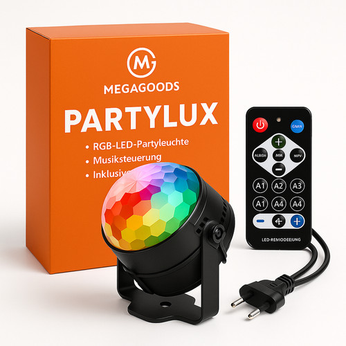 Led disco sfera rgb luce - rgb, da