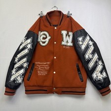 Varsity Jacket Black/Orange
