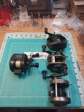 Mulinelli Ambassadeur vintage usati 3 a destra funzionano bene uno a sinistra necessita di lavoro