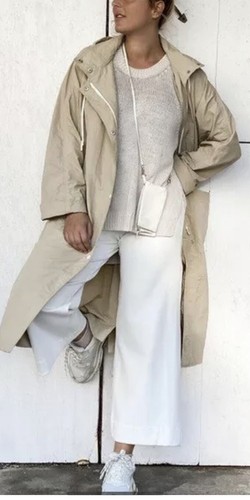 Nwt zara belted parka size - nwt,