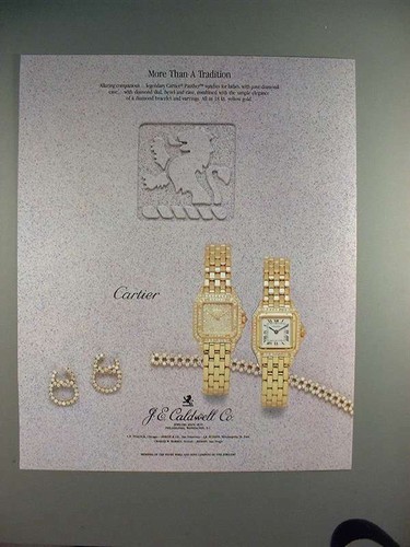 Pubblicità orologio cartier - orologio,