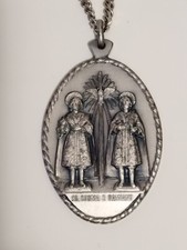 Medaglione collana Santi