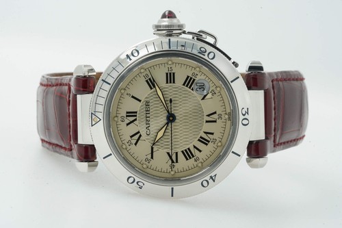 Cartier pasha w3102255 - pasha, 38mm
