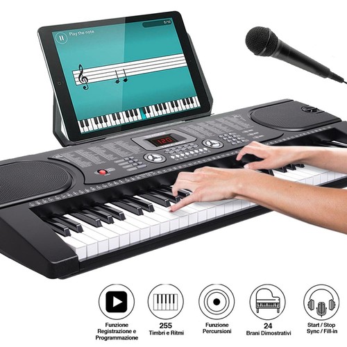 Tastiera musicale pianola - tastiera,