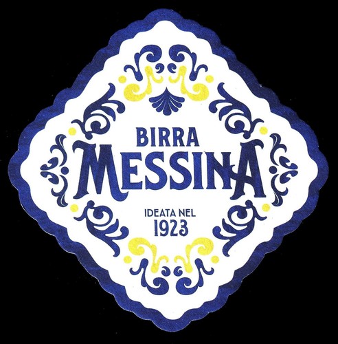 Sottobicchiere birra messina - sottobicchiere,