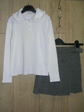 Completo Zara bambina bianco