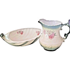 Brocca E Catino, Prestigioso Marchio Inglese,Prima Metà XX Secolo, Perfetti