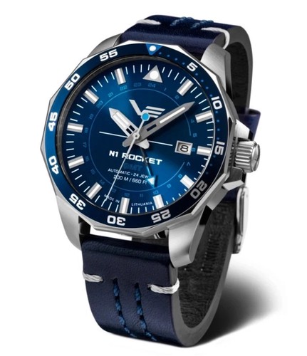Cinturino pelle vostok - in,