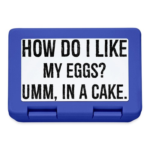 Like eggs a cake - in,