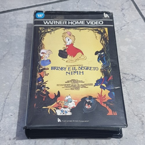 Vhs brisby segreto - vhs, di