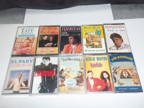 Lot mexican cassettes - lot, of