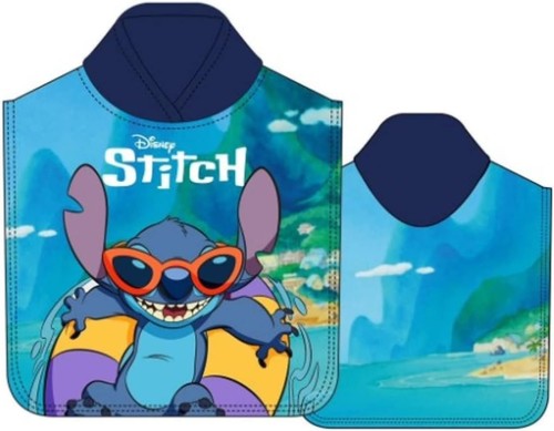Stitch poncho asciugamano mare - asciugamano,