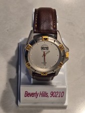 Orologio promozionale BEVERLY HILL 90210 NUOVO cinturino in pelle