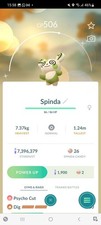 Pokemon Go Shiny Spinda Heart
