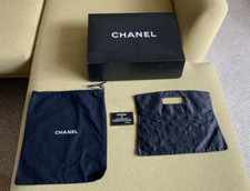 VINTAGE CHANEL BLACK SILK