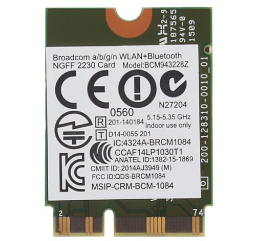 Broadcom bcm943228z wcbn803b - broadcom,