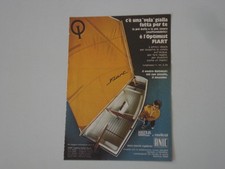 advertising Pubblicità 1972 VELA OPTIMIST FIART