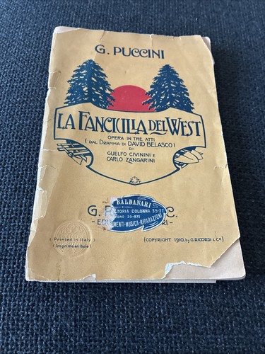 Puccini fanciulla del west - puccini,