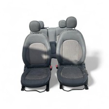 Tappezzeria / sedili Mini Cooper One D (F56) (2014 > ) in stoffa neri e grigi