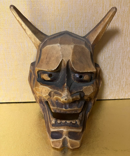 Maschera demone giapponese