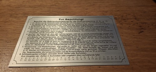 Macchina repro enigma ww2 - macchina,